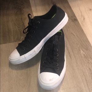 Black Converse with Lunarlon Men's Shoes